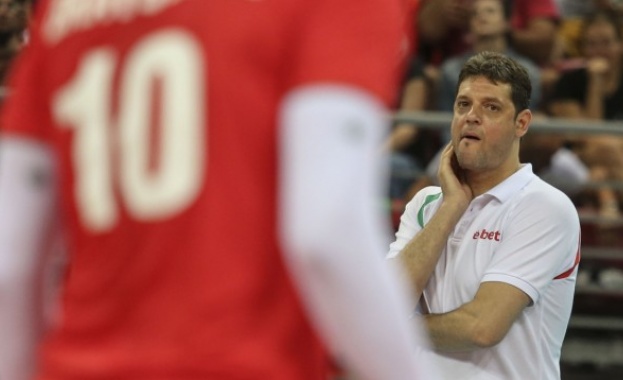 Селекционерът на националния отбор по волейбол Пламен Константинов заяви че