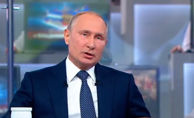 Движим се в правилната посока, каза руският президент Владимир Путин