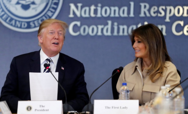 Президентът на Съединените щати и първата дама направиха първата си