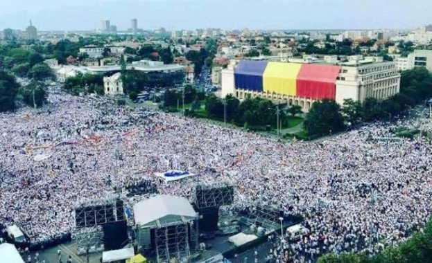 Над 3000 души протестираха в Букурещ срещу корупцията в Румъния