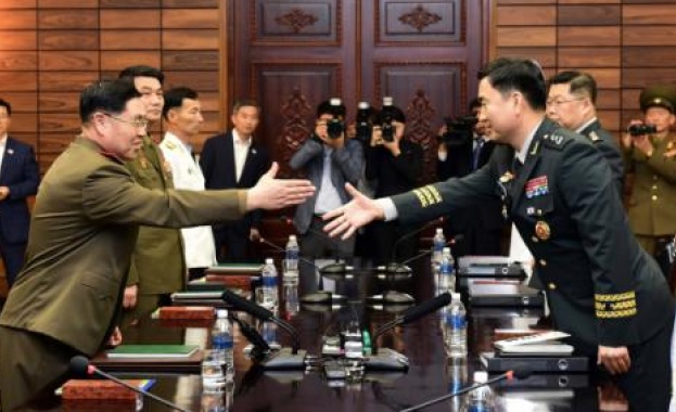 Военни представители на Северна Корея и Южна Корея започнаха разговори