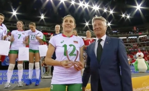 Волейболната националка Мария Каракашева бе обявена за най-полезна състезателка (MVP)