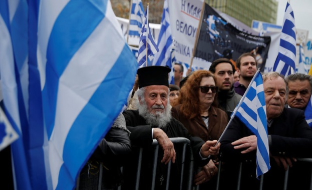 70 процента от гърците са против името Северна Македония тъй