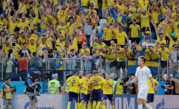 Швеция победи очаквано Южна Корея в мач от груповата фаза