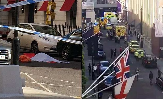 Шофьор се строполи на земята и почина на оживена улица