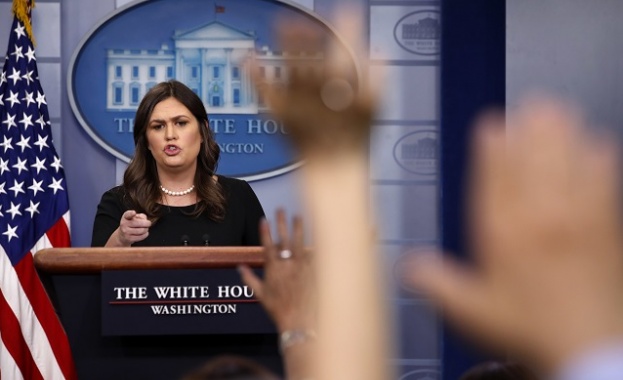 Говорителят на Белия дом Сара Сандърс заяви че е била