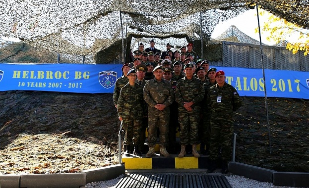 Тържествена церемония по преустановяване на дежурството на контингента от Българската