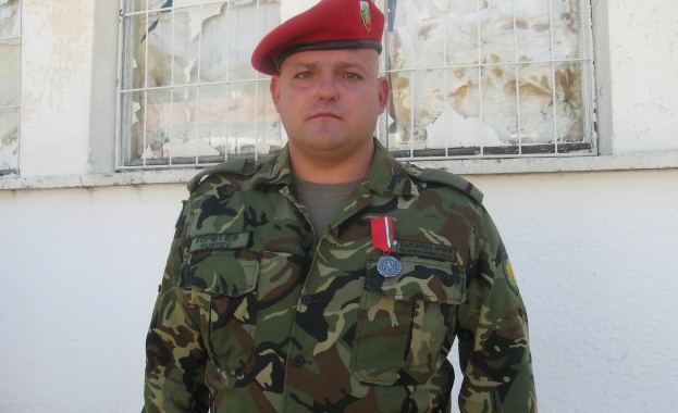 Ефрейтор Пламен Пуфтев от състава на 101 ви алпийски полк беше
