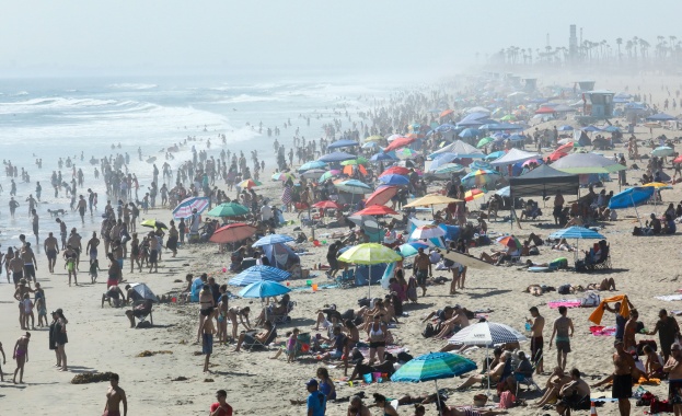 Гореща вълна обхвана американския щат Калифорния. Над 47 градуса са