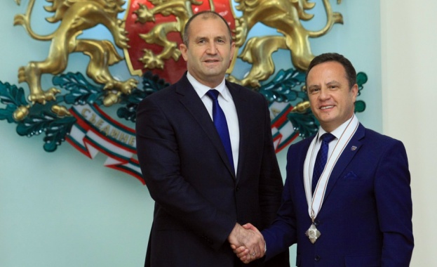 Президентът Румен Радев удостои посланика на Република Кипър у нас