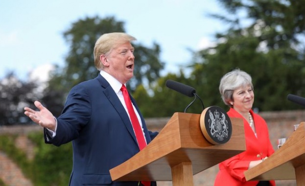 Доналд Тръмп казал на Тереза Мей да съди ЕС вместо