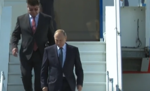 Държавният глава на Руската федерация Владимир Путин пристигна в Хелзинки,