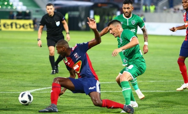 Лудогорец не успя да победи МОЛ Види в първия мач