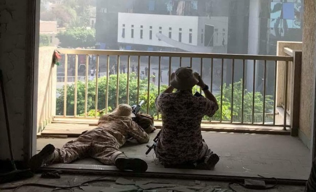 Петима души от либийската национална армия на маршал Халифа Хафтар