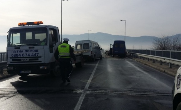 Временно движението по път I 5 Стара Загора Димитровград в