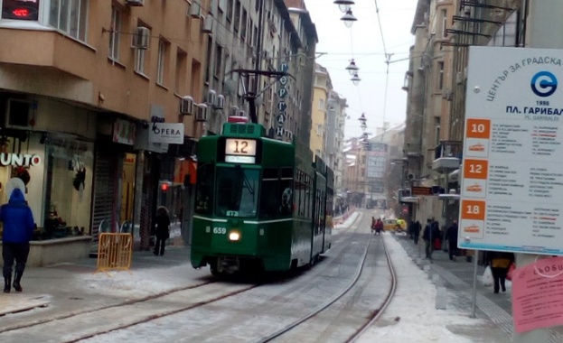 Новопоставените каменни кашпи на столичната улица Алабин създадоха проблем с