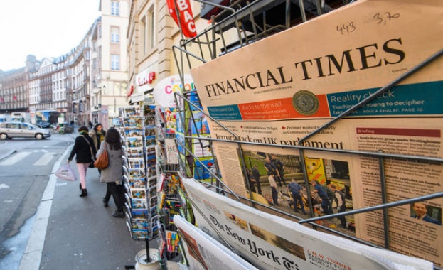 Файненшъл таймс Financial Times откри офис в София Предвижда се