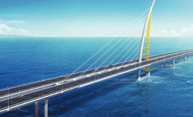Кувейт откри най дългия мост в света който свързва богатата на