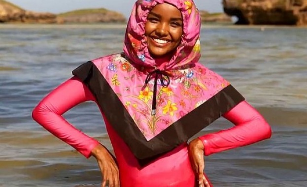 Мюсюлманският модел Халима Аден стана първата жена която позира по