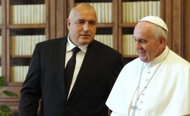 Министър председателят Бойко Борисов ще посрещне Негово Светейшество папа Франциск на