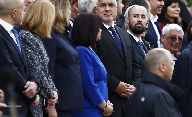 Министър председателят Бойко Борисов присъства на традиционния военен парад в София