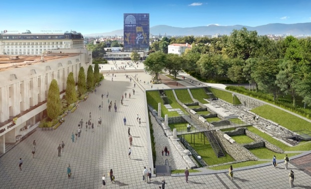 Реконструкцията на площад Централен ще приключи до празника на Пловдив