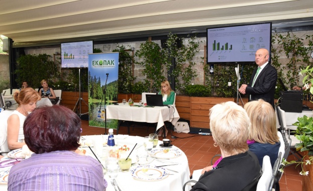 През 2018 г Екопак България събра и рециклира 100 959