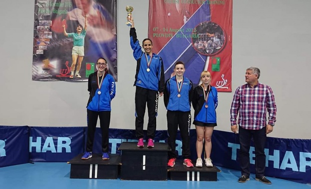 Спортният талант на Еврофутбол Мария Йовкова грабна три златни медала