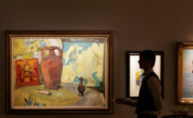 Картината Натюрморт на Михаил Ларионов (1881 - 1964) бе продадена