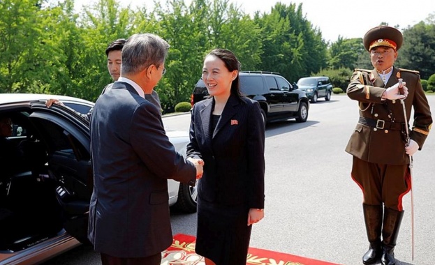 Сестрата на севернокорейския лидер Ким Чен ун ще посети днес демилитаризираната