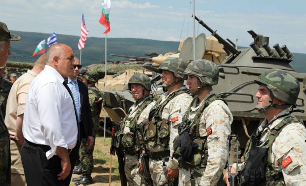 Премиерът Бойко Борисов наблюдава тактическите занятия „Ответен удар - 2019