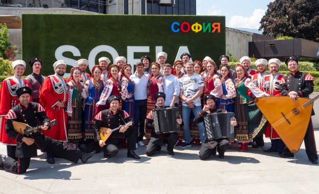 120 души от Кубанския казашки хор са вече в София