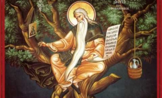 Преподобни Давид от младини прекарвал живота си във въздържание Той