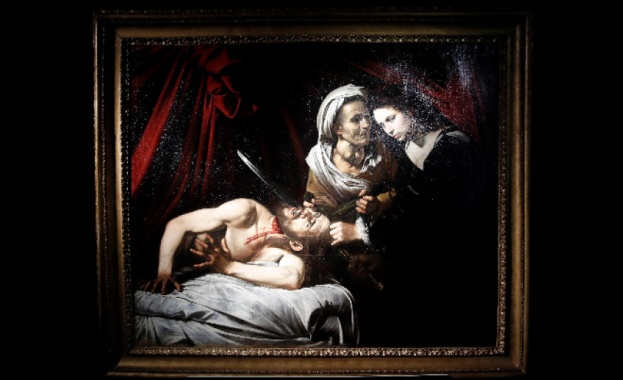 Картината Юдит обезглавява Олоферн която се приписва на Караваджо и