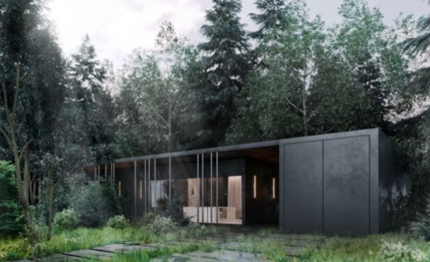 Тази мистериозно изглеждаща Черна вила в Русия е един от