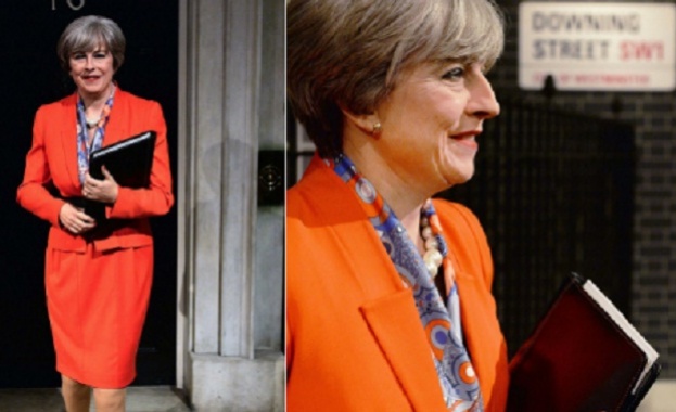 Восъчната фигура на Тереза Мей беше премахната от експозицията на