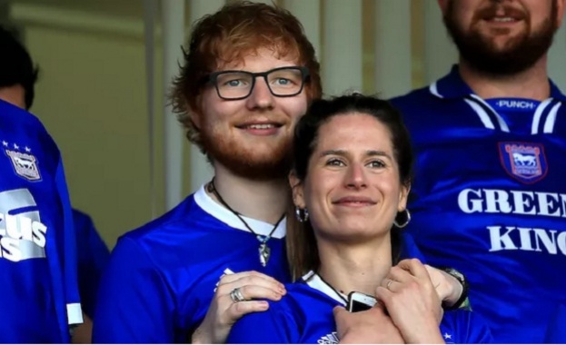 Ед Шийрън за пръв път потвърди че се е оженил