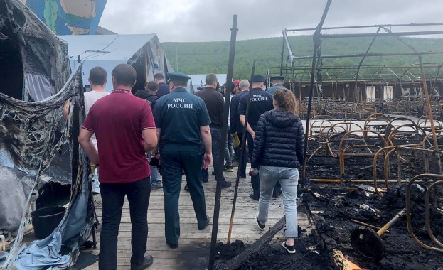 На 22 юли около 20 37ч московско време е избухнал