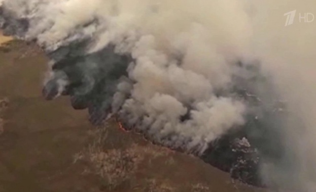 Димът от горските пожари в Сибир обхвана отдалечените селища на