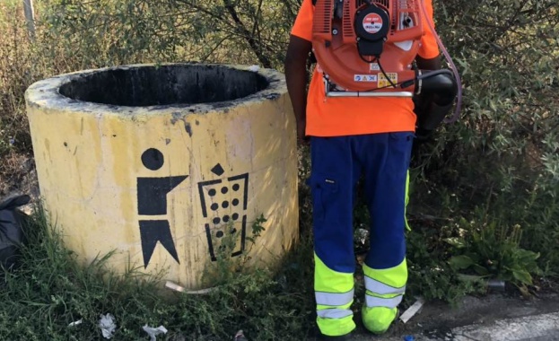 И днес продължава дезинфекцията на пътищата и отбивките за отдих