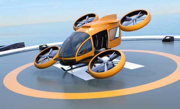 Японският производител на електроника НЕК NEC показа летяща кола Тя