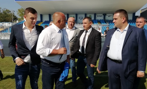Министър председателят Бойко Борисов се срещна с ръководството на професионален футболен