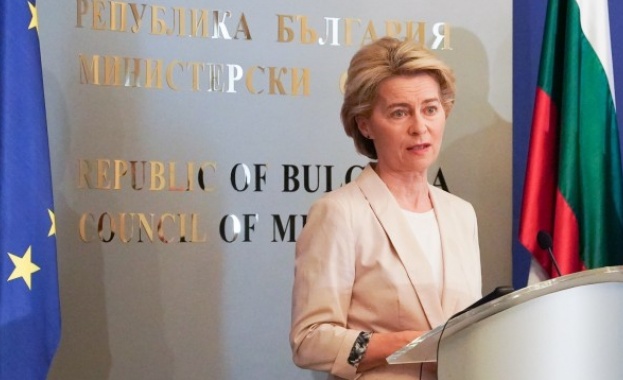 Министър председателят Бойко Борисов посрещна новоизбрания председател на Европейската комисия Урсула