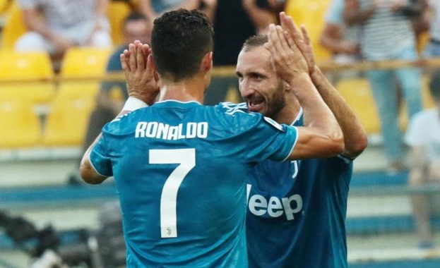 Капитанът на Ювентус Джорджо Киелини няма да играе поне до