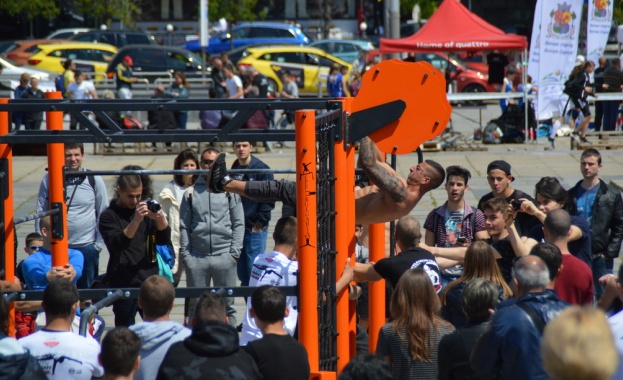 Голям международен турнир за Световната купа по стрийт фитнес ще