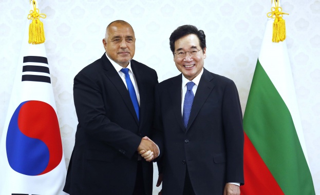 Премиерът Бойко Борисов проведе среща с министър председателя на Република Корея