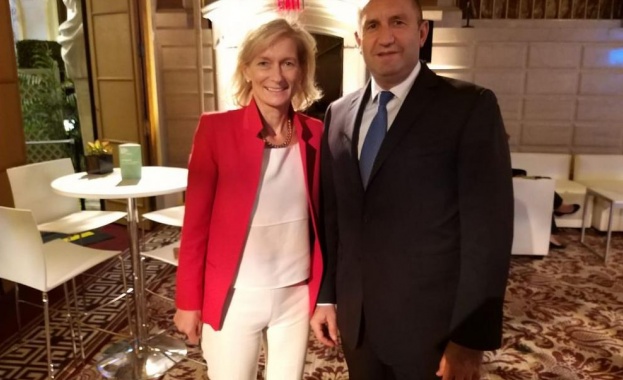 Президентът Румен Радев проведе официална среща с главния редактор на