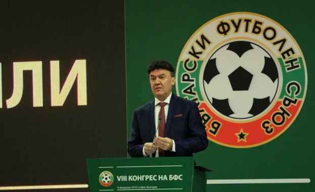 Президентът на Българския футболен съюз Борислав Михайлов заяви че няма