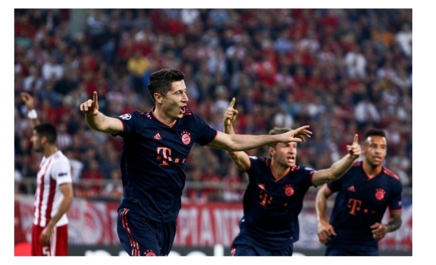 Байерн спечели с 3 2 визитата си на Олимпиакос и се