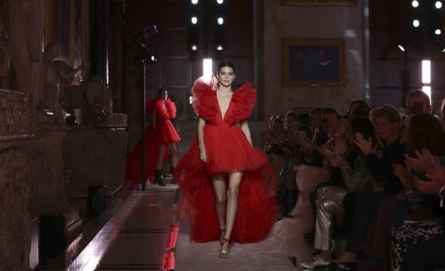 Пищният средновековен дворец Дория Памфили намиращ се в Рим днес